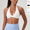 跃牌【欲动春风】系列 瑜伽文胸女挂脖美背跑步健身内衣性感无钢圈运动背心Bra52764 商品缩略图0