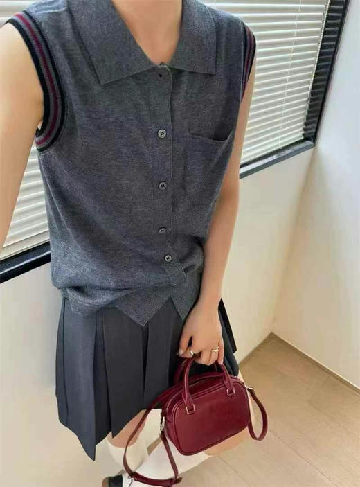 欧时力羊毛背心 商品图7