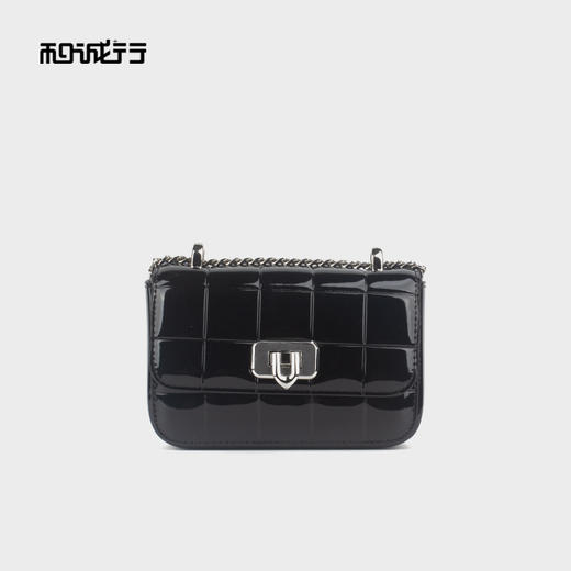和诚行 2025新款时尚链条单肩包百搭通勤小方包4420148 商品图3