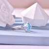 【托帕石戒指】S925银托帕石糖塔彩色宝石轻奢均码饰品JR19209 商品缩略图1