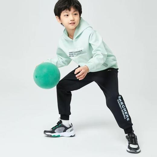 正品保真！！120码130码   儿童大童童裤。假一赔十，斯凯奇童装休闲针织长裤春秋款束脚运动裤 商品图3