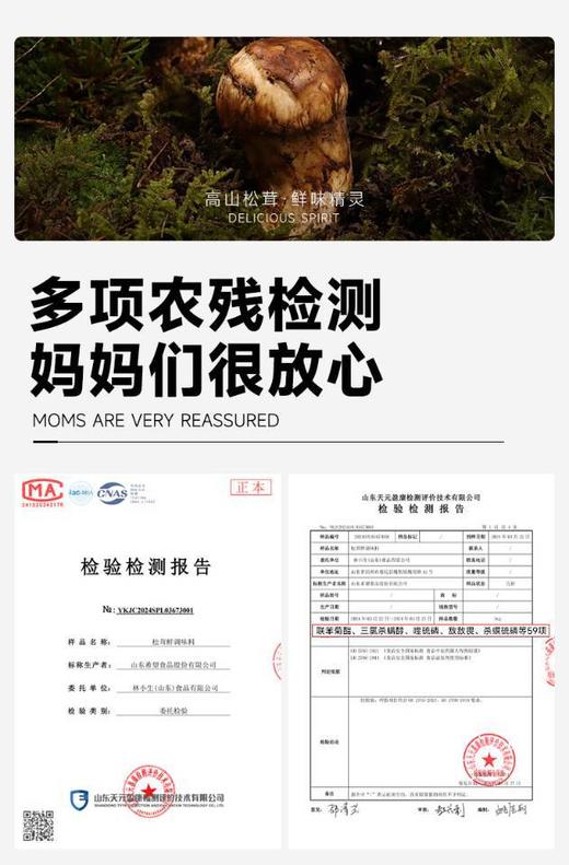 严选 | 林小生松茸鲜调味料100g*5瓶+40g*11袋 煲汤炒菜调味 菌菇提鲜调味料 商品图1