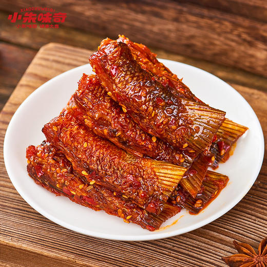【超上头❗手撕爆辣鱼尾】湖南特产洞庭鱼，香得迷人，爆辣过瘾，劲道耐嚼，网红零食即食麻辣鱼尾巴鱼块小吃解馋QQ 商品图2
