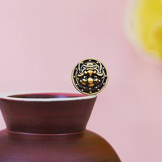 【现货】  足金999 电黑金 吊坠咬钱貔貅5D工艺 转运珠DIY手串项链【金重约1.14g】  【一物一广州省检标签】 商品图2