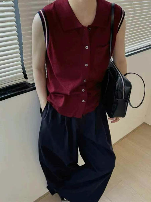 欧时力羊毛背心 商品图4