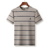 条纹棉T恤男时尚宽松圆领t恤上衣男装夏季新款短袖T恤    PSL-6196* 商品缩略图4