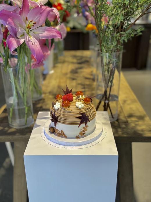 【招牌低糖低脂】福“栗”·奶油蛋糕 商品图1