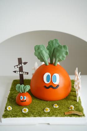 手绘奶油蛋糕 | 鲜果原味奶油 - 魔魔胡胡胡萝卜