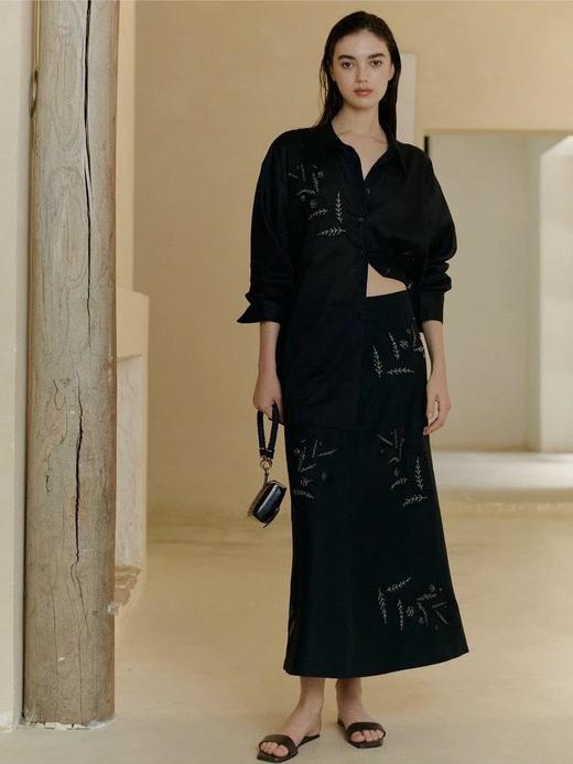 LPIUTY品牌直发❗重工刺绣衬衫 C12TJ-99924C/半身裙C12TJ-99924Q 商品图10