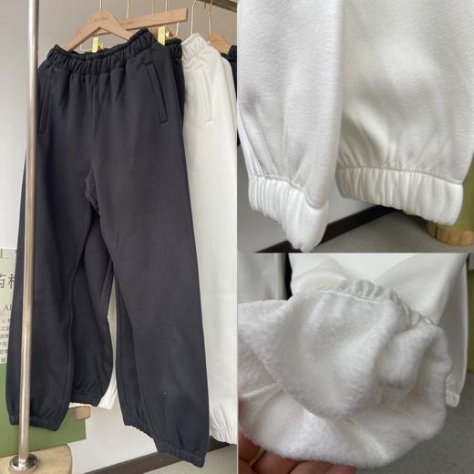 羊羔绒 冬季单穿 打底运动宽松连帽卫衣卫裤 商品图2