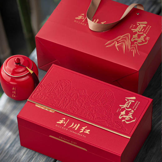 正宗利川红恩施红茶高山工夫红茶富硒茶叶一级250g高档陶瓷礼盒 商品图1