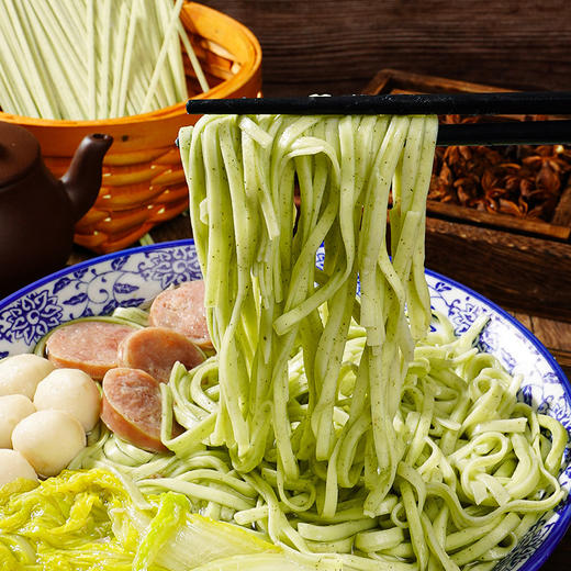 100g/包，每一口都是原始蔬菜的味道，绿色健康更安心，杂粮挂面，白条纯手工代餐健康早餐L 商品图3