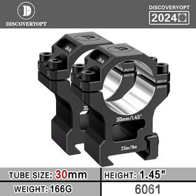 发现者双钉30管径1.45英寸6061分体高宽高精度夹具
