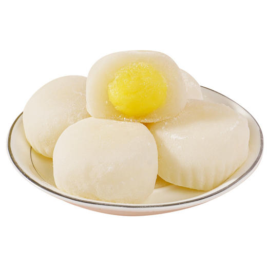 【一口爆浆❗️奶糯榴莲大福团】甄选新鲜榴莲果泥加入，入口浓郁丝滑榴莲香，生巧福团雪媚娘糯米，下午茶办公室休闲零食L 商品图4