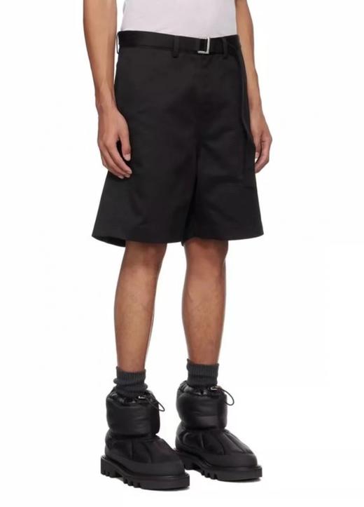 中性款立挺牛仔布料西装短裤 商品图2