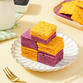 【14.9到手20包❗️红薯/紫薯脆片】地道风味解馋零食，酥脆可口享不停，添加浓香芝麻，营养美味快乐加倍，下午茶休闲茶点小吃零食，地瓜番薯小脆非油炸，办公室休闲零食L