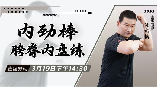 【3月19日】内劲棒——胯脊内盘练 商品图0