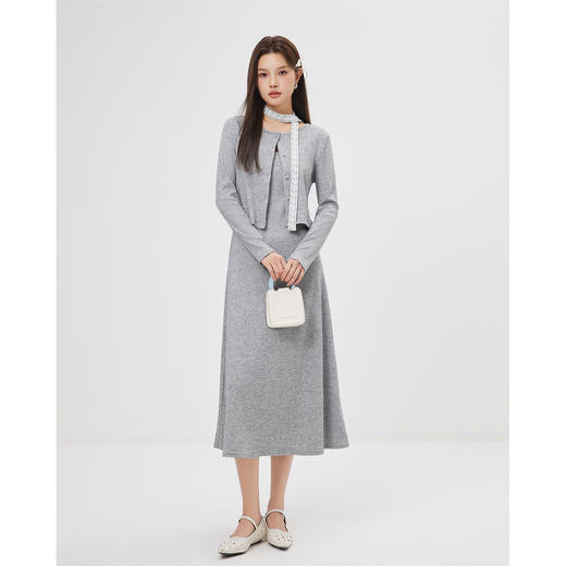 IEF/爱依服2025时尚套装春季新年款法式温柔小女人气质里外套裙B0329- 商品图1