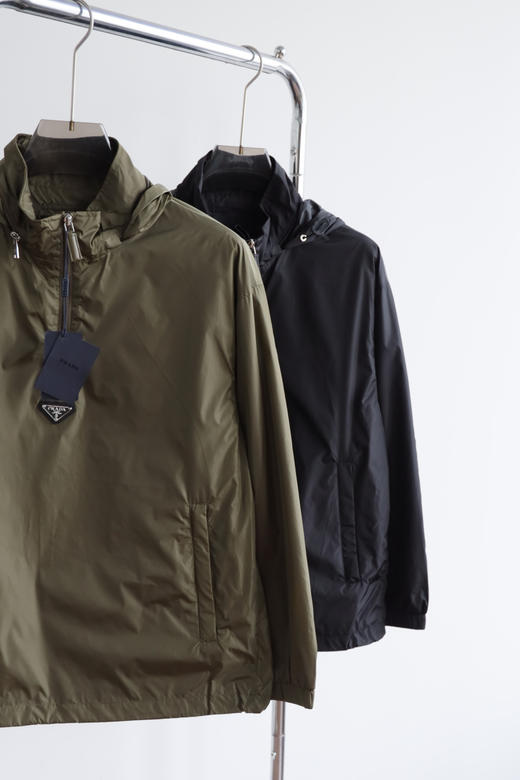 P.R.D Re-Ny1on 薄款再生尼龙半拉链外套 WT846 商品图1