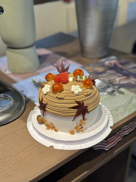 【招牌低糖低脂】福“栗”·奶油蛋糕 商品图0