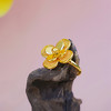 【现货】  足金999 5D工艺 戒指双层花朵设计款【金重约4.01g圈口18.6mm】  【一物一广州省检标签】 商品缩略图2