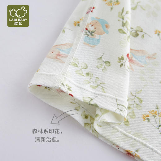 拉比-内衣类（春）I5森林肩开服套装浅绿（PH) 商品图4