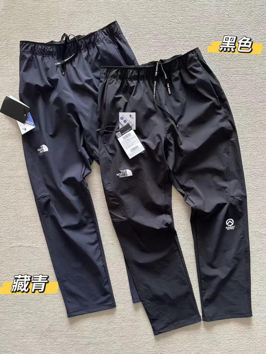 原单正品TNF北面巅峰系列春款防风防水户外登山运动休闲长裤，男女同款，防风防水非常棒，颜色：黑色 藏青
尺码：M～XXL 商品图1