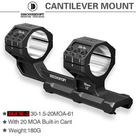 发现者新款三钉20MOA前延一体高精度夹具-30管1.5英寸高度