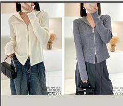 582557春上新 羊毛双拉链开衫 商品图0