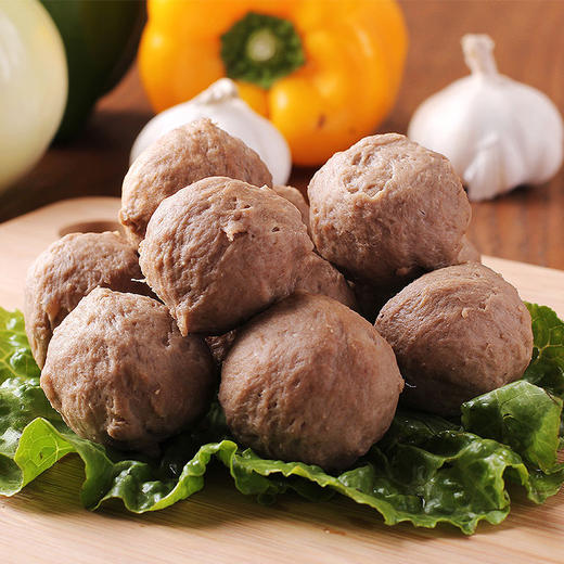 【限时39.9抢1斤❗️潮汕牛肉丸牛筋丸】新鲜制作，传统美味，满满肉感，弹嫩多汁，清真牛肉丸牛筋丸子火锅烧烤串串冷链新年马年春节年货L 商品图2