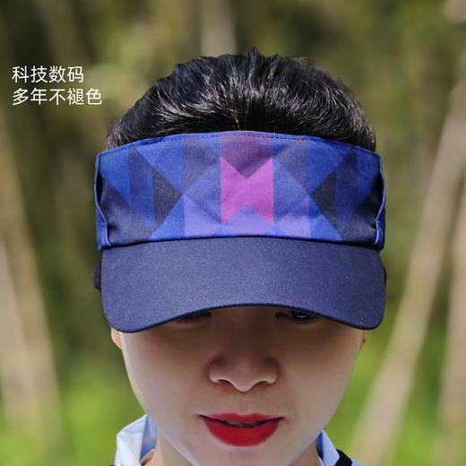 盗梦紫可插眼镜超轻排汗空顶帽马拉松越野户外骑行 商品图3