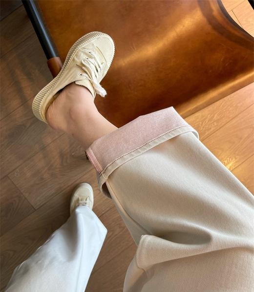 新款经纬双染织条四面弹牛仔直筒裤 商品图10