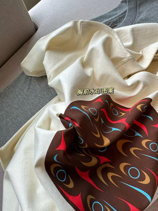 原单正品北极狐情侣款短袖  全棉材质 胸前水印图案  这个厚度属于春夏款  棉质很舒服 吸汗透气 ~
两个色，尺码S-XL 商品图5