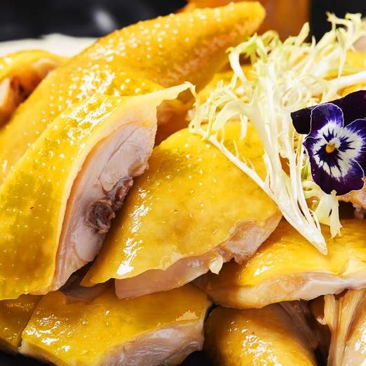 天农清远鸡盐焗鸡500g 农家散养土鸡原味熟食特产 客家美食走地鸡 商品图4