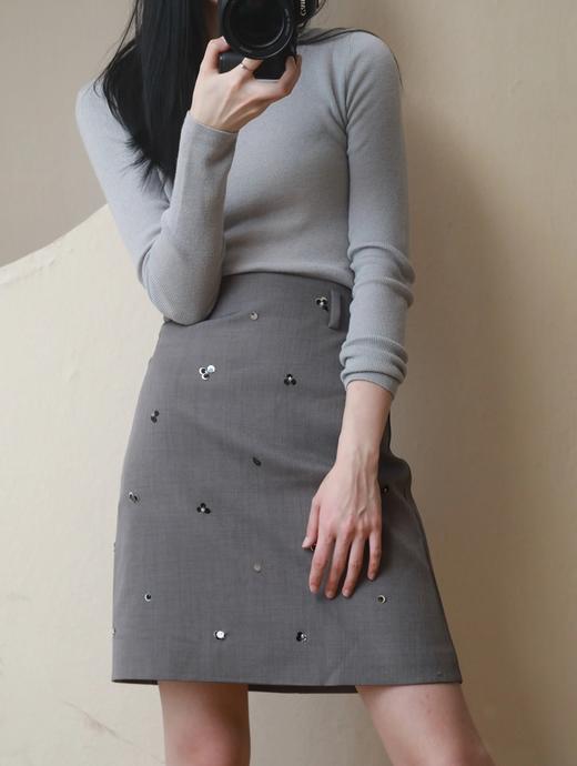 LPIUTY品牌直发⚠️手缝钉珠亮片轻奢半身裙 C12TJ-99944 商品图1