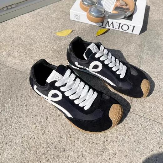 「牛皮版！2025春夏新款」真皮复古阿甘鞋 女轻便运动休闲时尚好搭德训鞋 商品图1