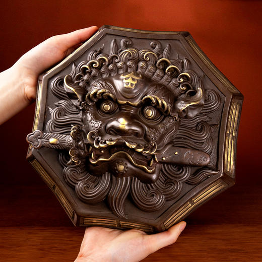 纯铜狮咬剑 商品图3