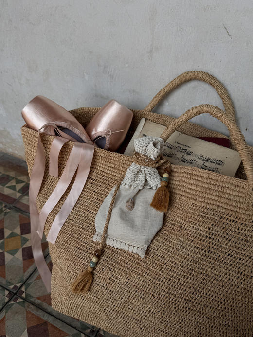 重工古典蕾丝 | 棉麻手挎包/腰包 商品图2