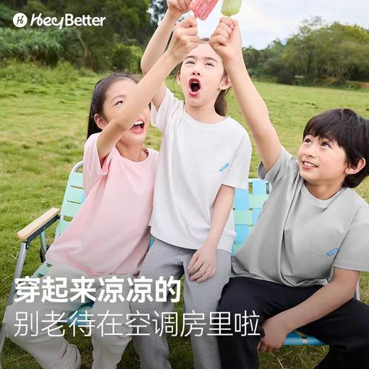 (包邮)Heybetter溜溜棉消臭儿童短袖T恤(四种颜色） 商品图0