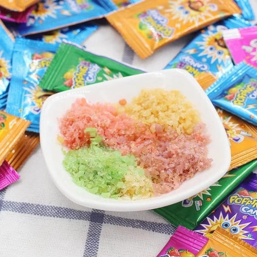 秒杀【14.9到手110包❗️童年爆炸跳跳糖】8090怀旧小零食，网红水果糖果，跳跳糖童年爆炸糖，3毛小包装回忆散装，下午茶休闲零食小吃L 商品图2