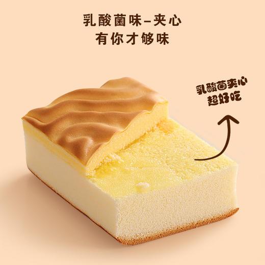 【软绵细腻❗手工虎皮蛋糕】然利手工虎皮蛋糕，乳酸菌味夹心蛋糕，下午茶休闲零食西式糕点L 商品图2