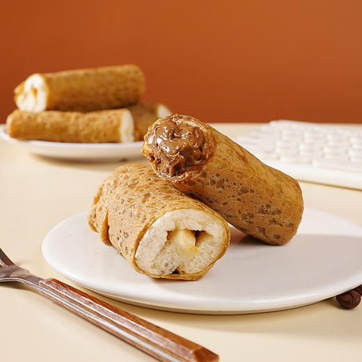 【聚划算❗黑巧爆浆蛋皮面包】甄选品质原料制作，满口爆浆，纵享丝滑，不单独添加蔗糖，好吃美味无负担，早餐代餐下午茶休闲零食L 商品图3