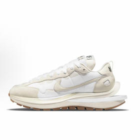 Sacai x Nike VaporWaffle white and gum 生胶 运动舒适 低帮 生活休闲鞋 男女同款 米白 顶级版本（DD）
