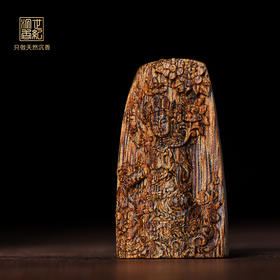 度母菩萨丨天然芽庄白奇楠雕件 沉水级 3.4克 SP10937