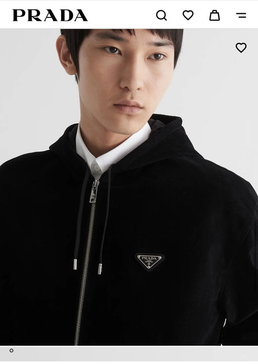 Prd 丝绒 拉链连帽外套 WT847 商品图1