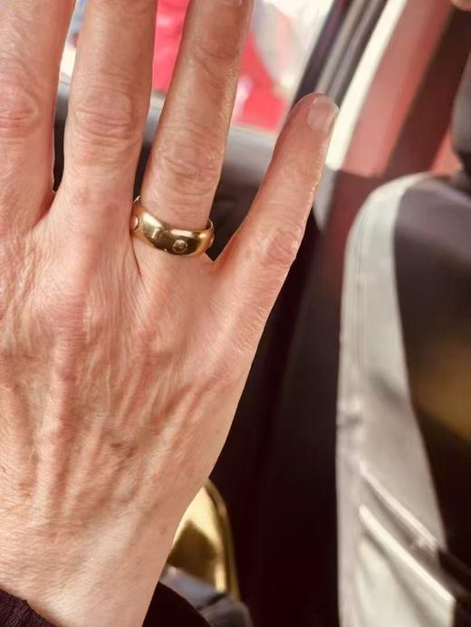 金银铜铁锡镶嵌五行戒指 商品图2