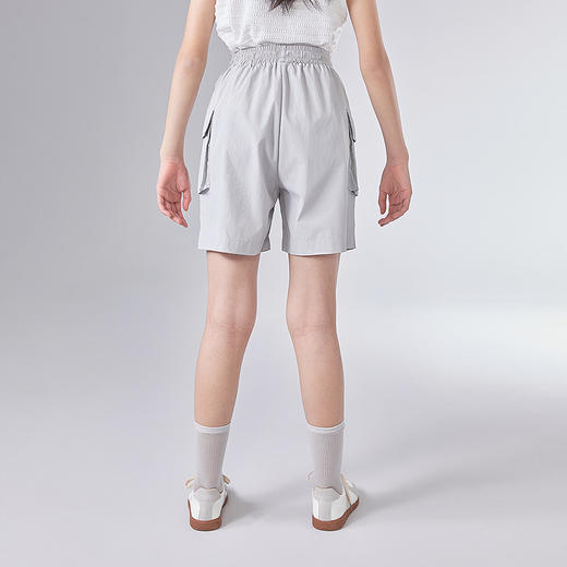 笛莎Deesha青少年女童裤子2025夏季女童梭织短裤 商品图4