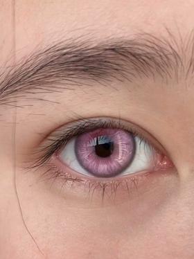illusionDuck半年抛美瞳 粉绒绒 14.5mm