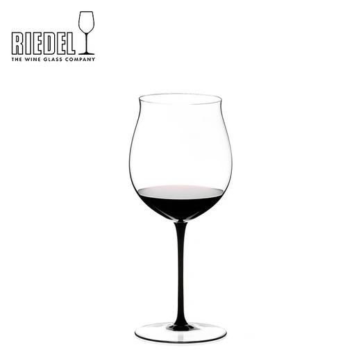 奥地利RIEDEL黑领结勃艮第手工水晶高脚红酒杯香槟杯高颜值礼物 商品图4