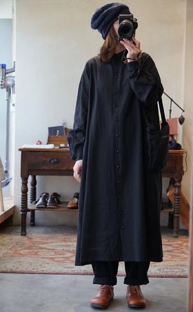 Susuri棉麻连衣裙